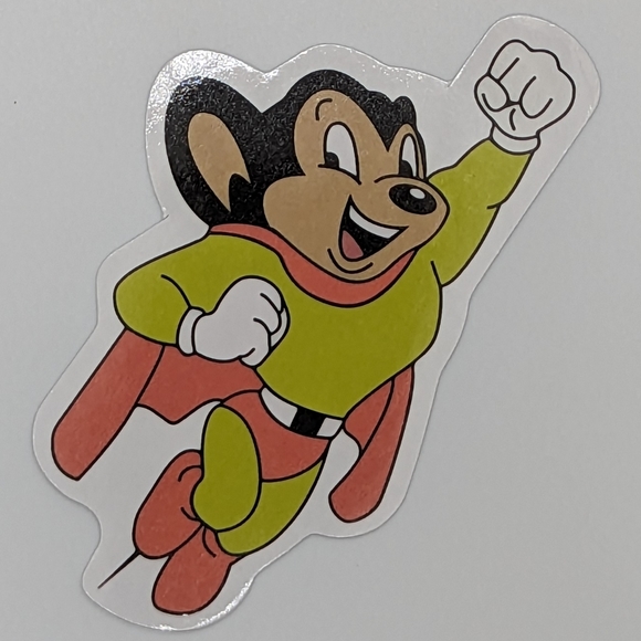 Mighty Mouse Sticker - Picture 1 of 2